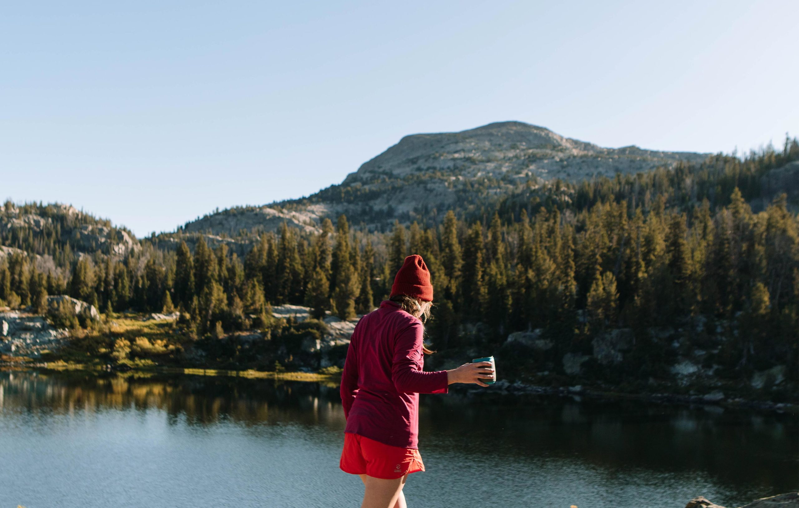 New-Thought-Visit-Pinedale-Wyoming-Ad-Photography-Girl-Wind-River-Range-Backcounty-Lake-fullscreen